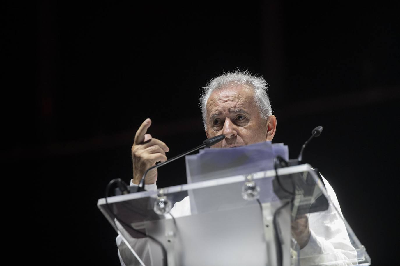 Fotos: Víctor Manuel inaugura con su pregón el Cante de las Minas