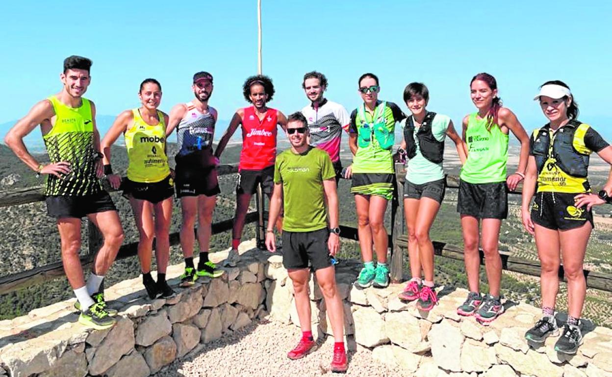 Equipo de la Federación Murciana que competirá en el Campeonato de España de trail. 