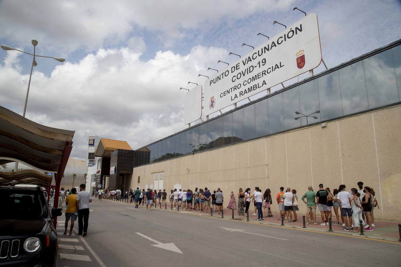 Fotos: Comienza la vacunación a los jóvenes de 12 a 19 años en Cartagena