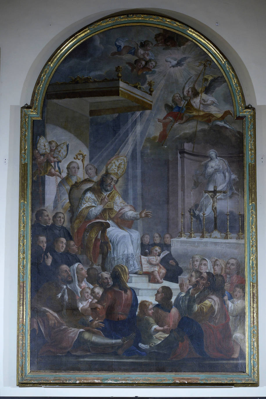 Fotos: Cuadros de Vicente Inglés en el IES Cascales