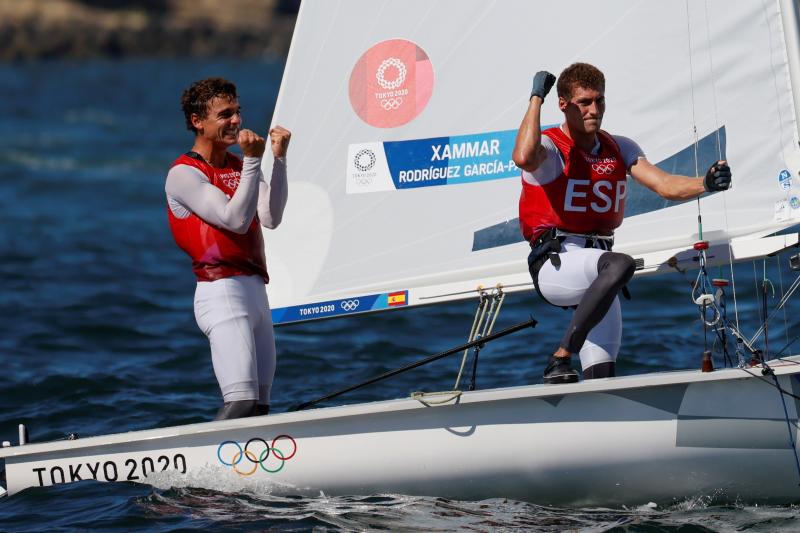 Fotos: Jordi Xammar y Nico Rodríguez, bronce en 470