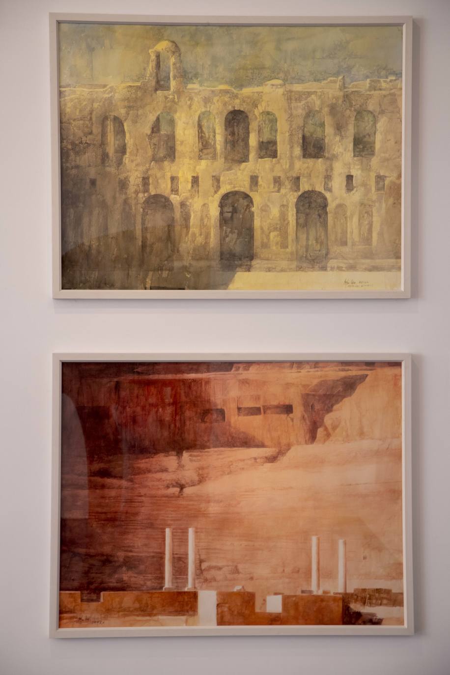 Fotos: Pedro Cano presenta &#039;Teatros&#039;, su última exposición en Cartagena