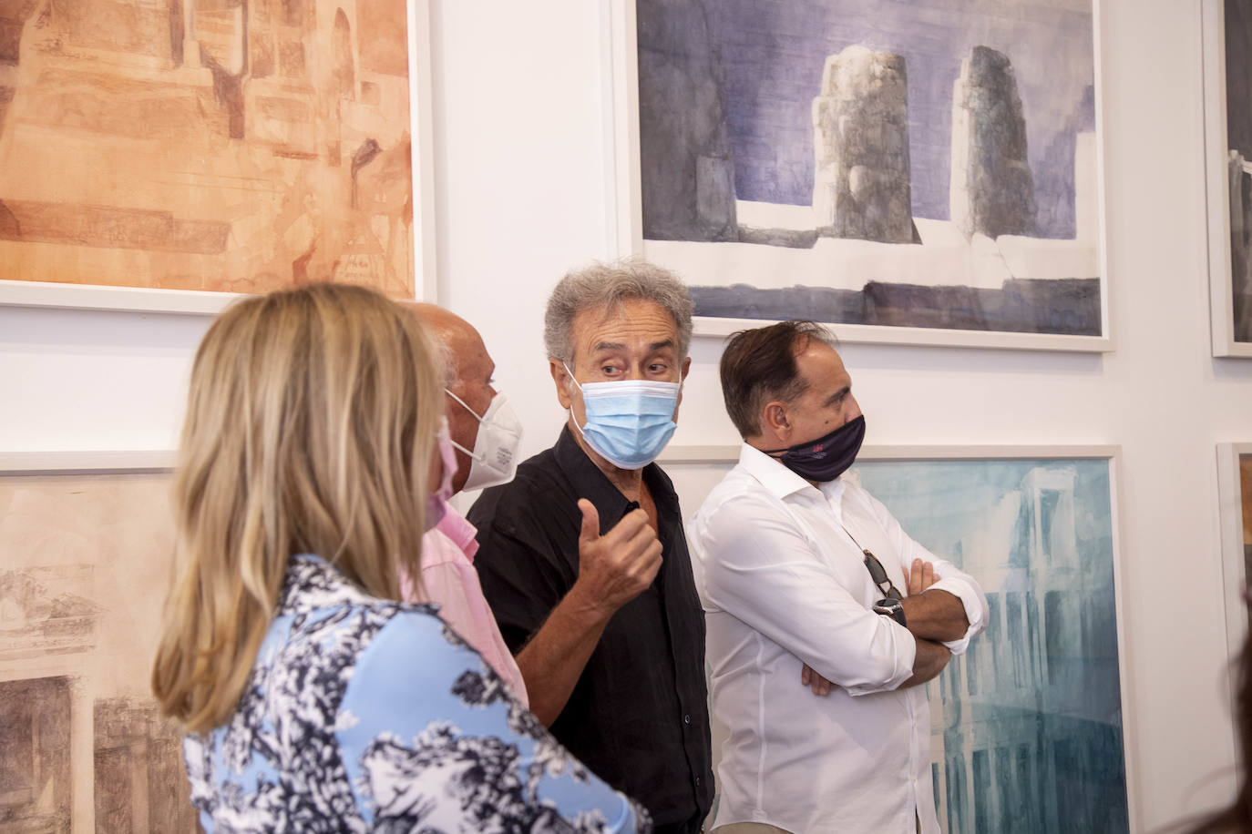 Fotos: Pedro Cano presenta &#039;Teatros&#039;, su última exposición en Cartagena