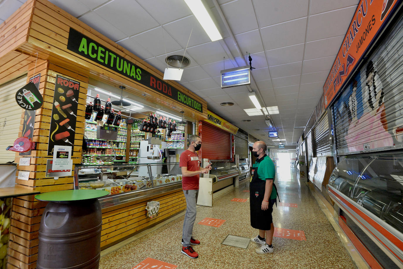 Fotos: Obras en los mercados de Murcia