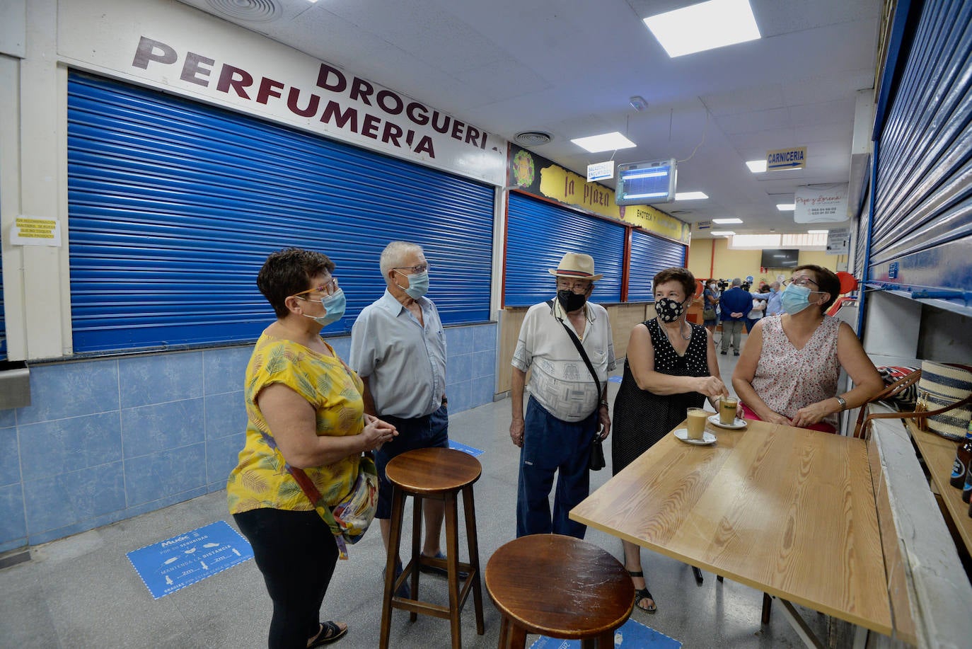 Fotos: Obras en los mercados de Murcia