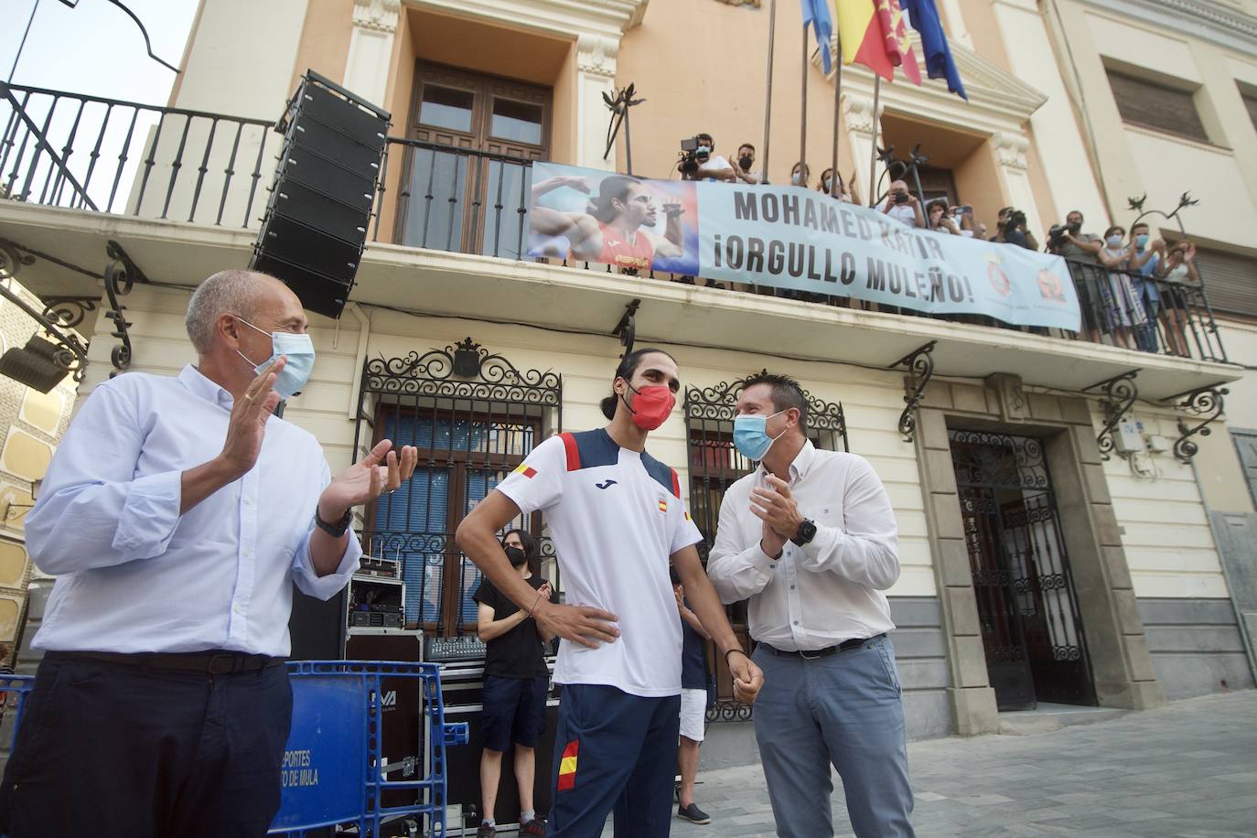 Fotos: Homenaje a Mohamed Katir en Mula