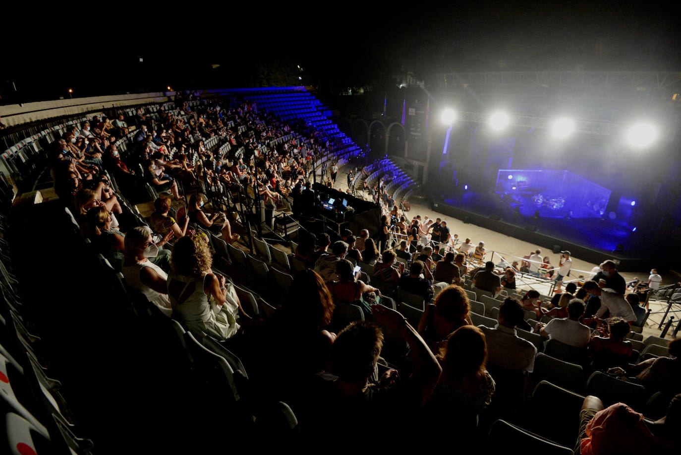 Fotos: Así fue la actuación de Mastodonte en el Festival de Teatro, Música y Danza de San Javier