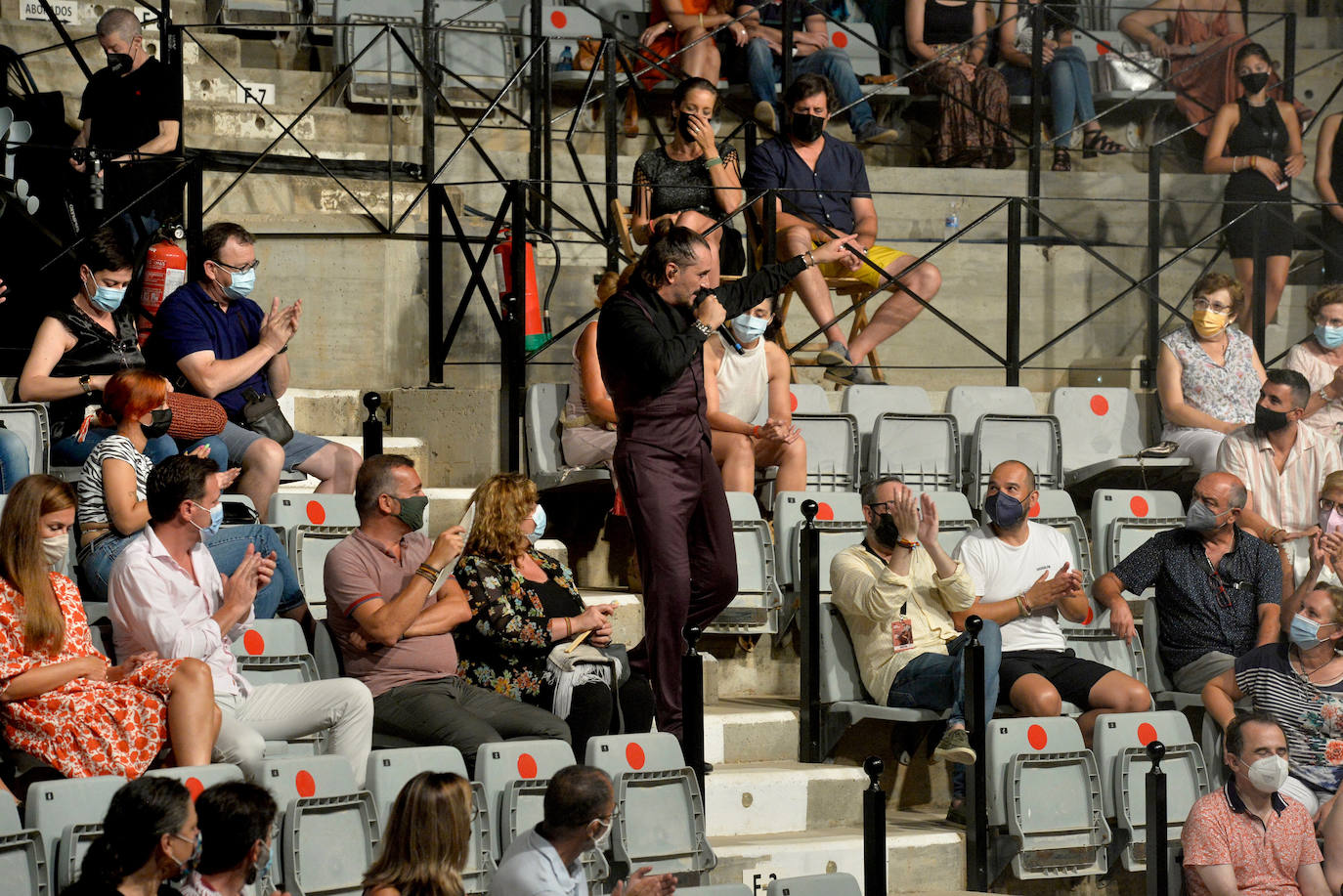 Fotos: Así fue la actuación de Mastodonte en el Festival de Teatro, Música y Danza de San Javier