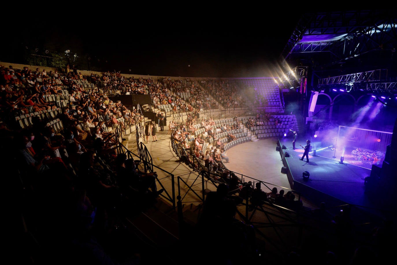 Fotos: Así fue la actuación de Mastodonte en el Festival de Teatro, Música y Danza de San Javier