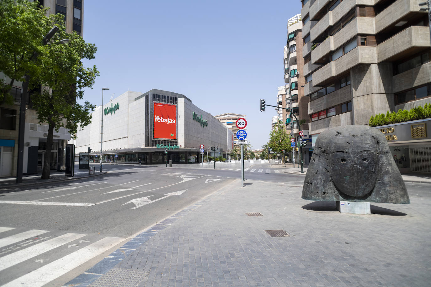 Fotos: La primera ola de calor del verano deja temperaturas récord en Murcia