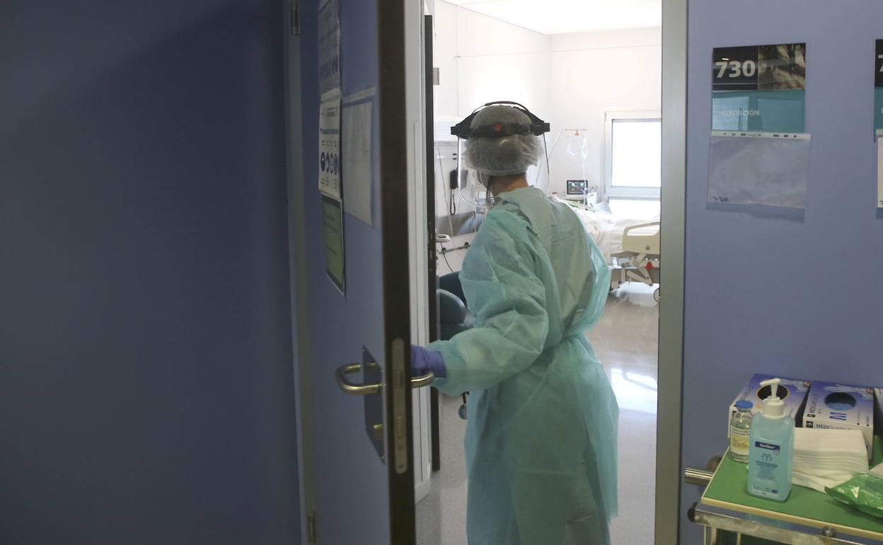 Una enfermera, en una imagen de archivo.