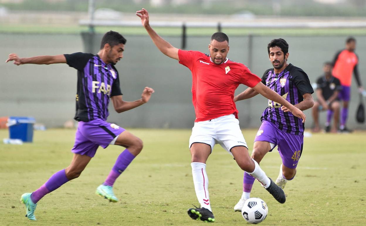 Pablo Ganet, en el amistoso frente al Al Ain.