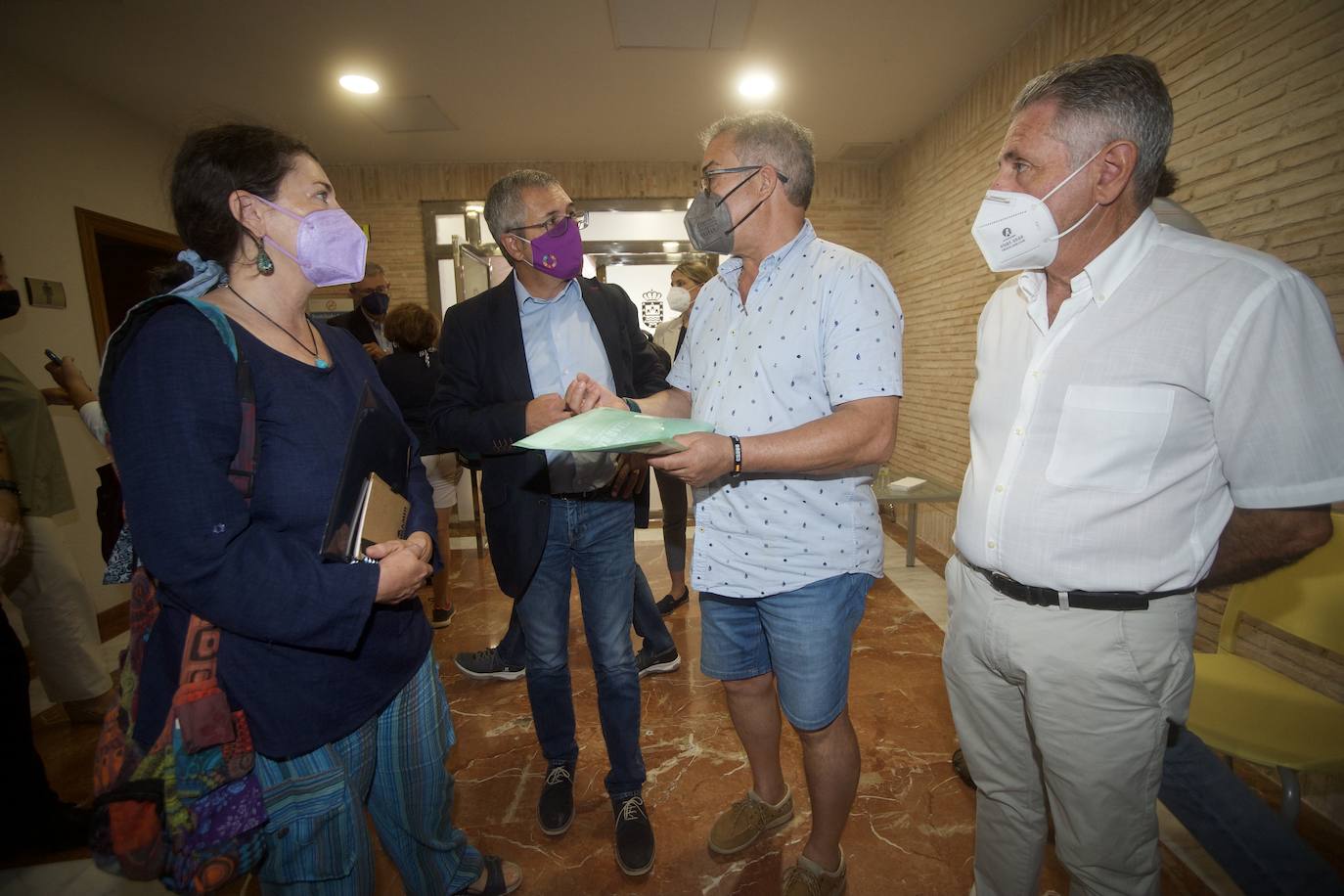 Fotos: La ministra Teresa Ribera visita el Mar Menor