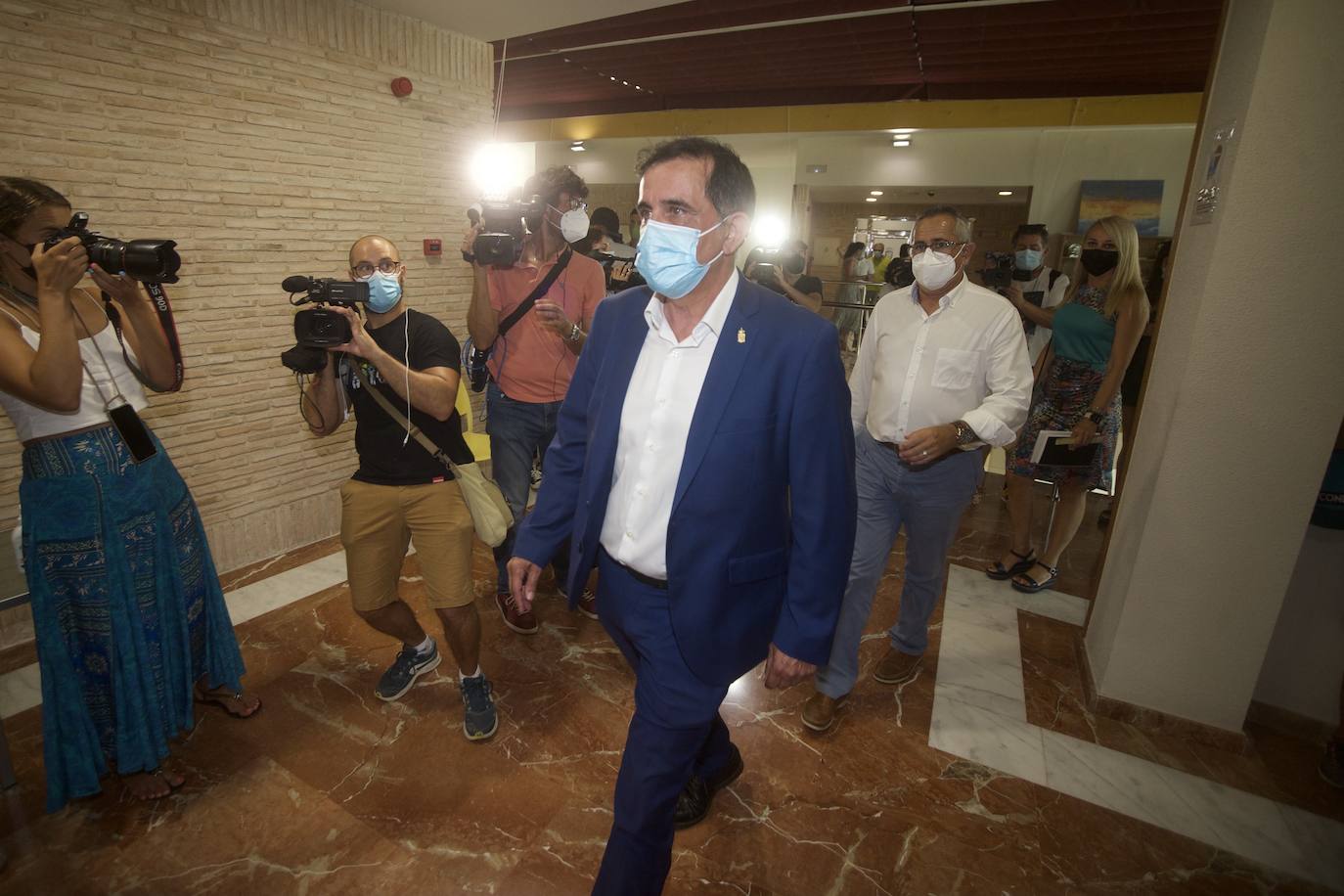 Fotos: La ministra Teresa Ribera visita el Mar Menor