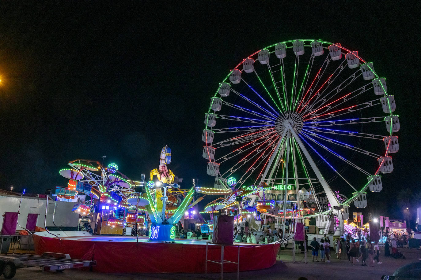 Fotos: Así ha arrancado la Feria de Septiembre en Murcia