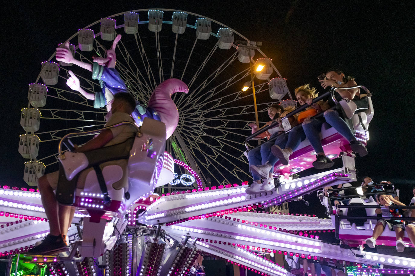 Fotos: Así ha arrancado la Feria de Septiembre en Murcia