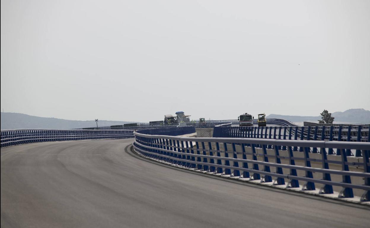 La autovía del Reguerón, en una fotografía del pasado 23 de julio.