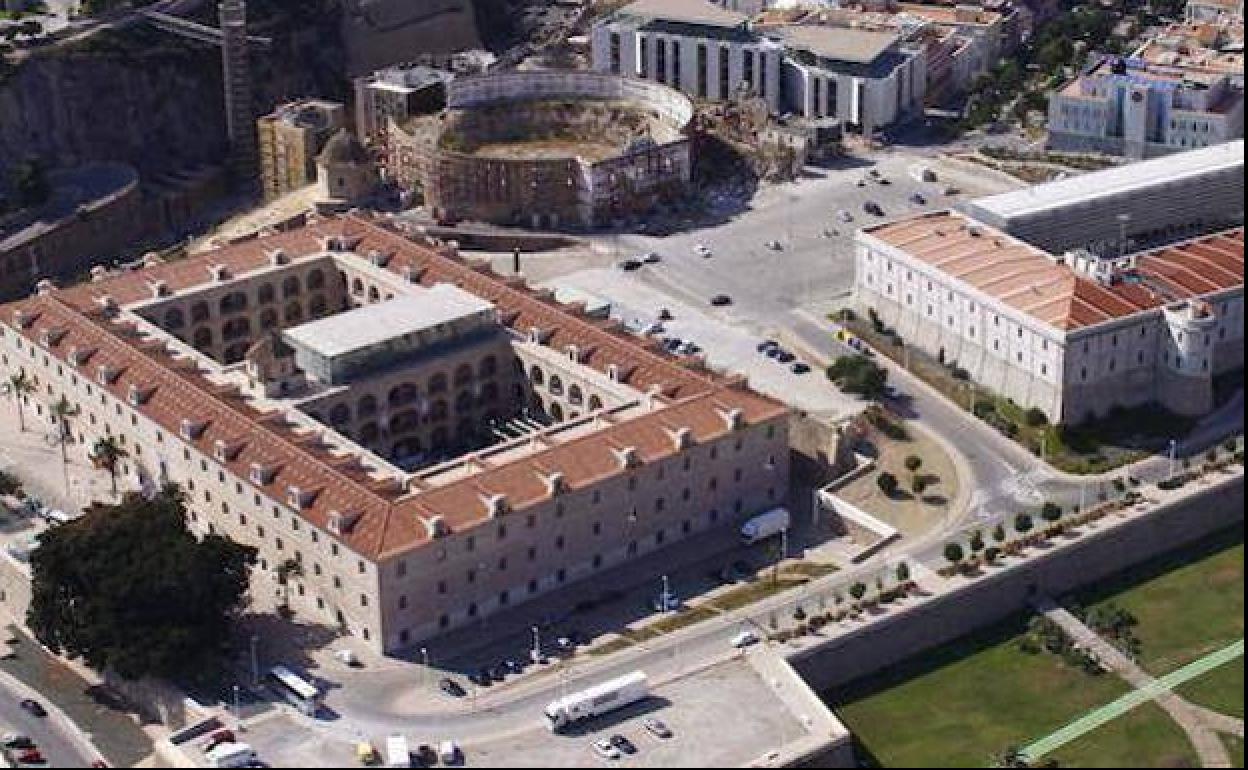 Panorámica del campus de la Muralla del Mar de la UPCT.