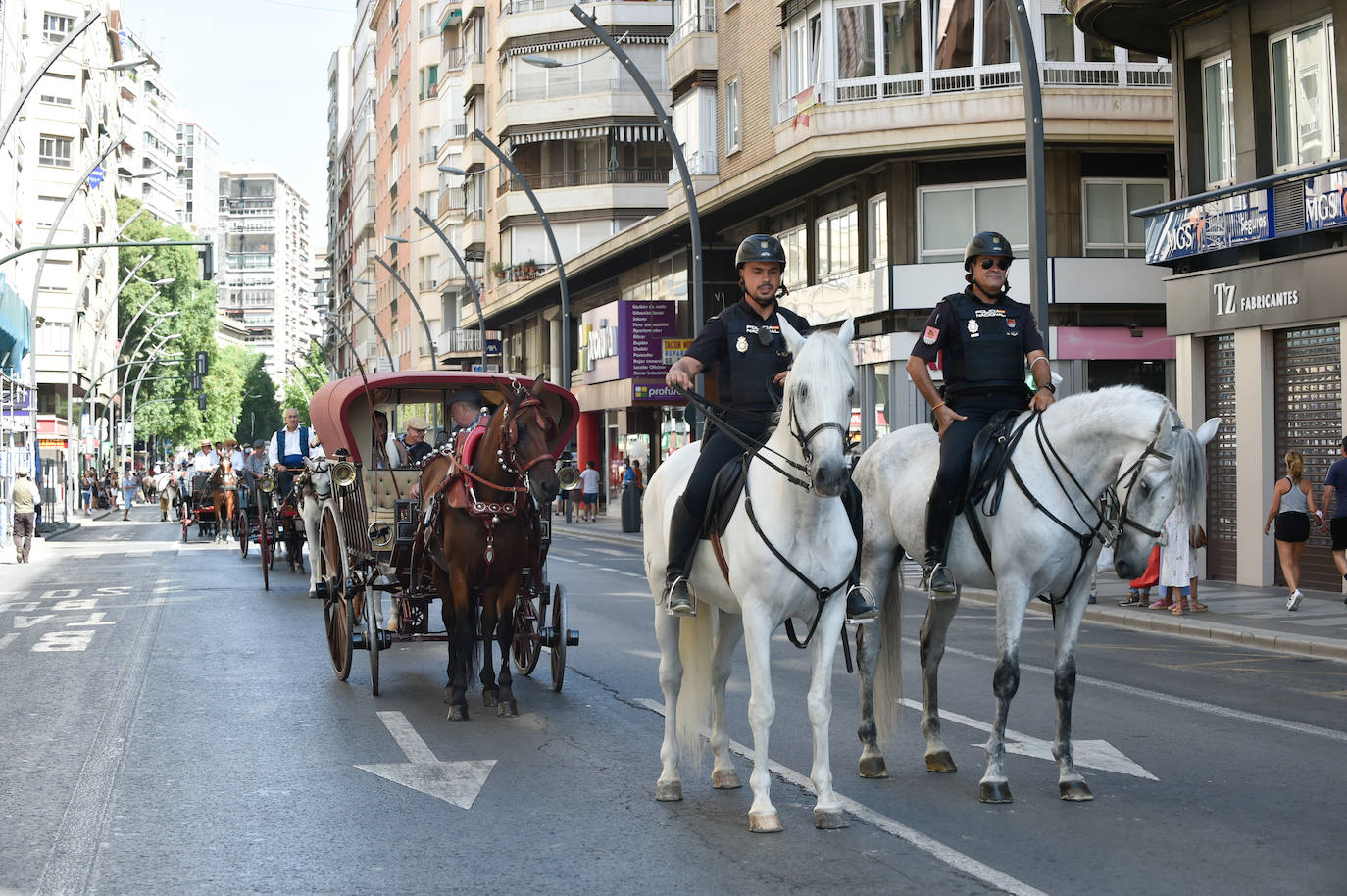 Fotos: Caballos y carretas toman Murcia
