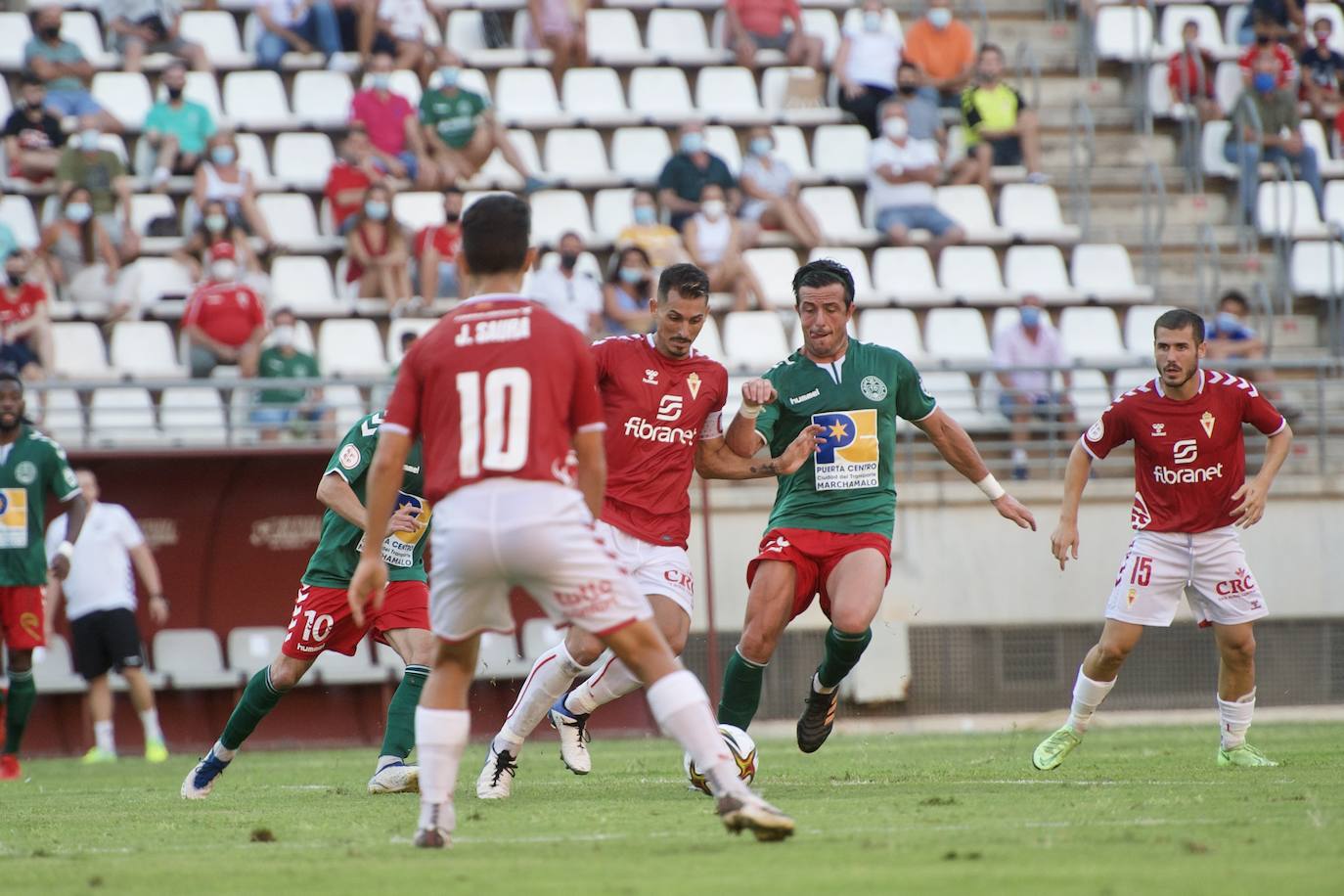 Fotos: La victoria del Real Murcia frente al Marchamalo, en imágenes