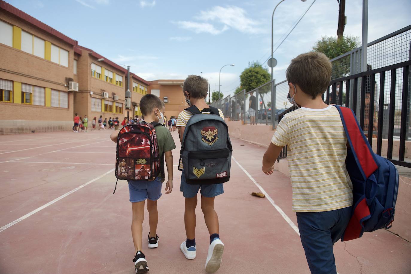 Fotos: Inicio del curso escolar en la Región