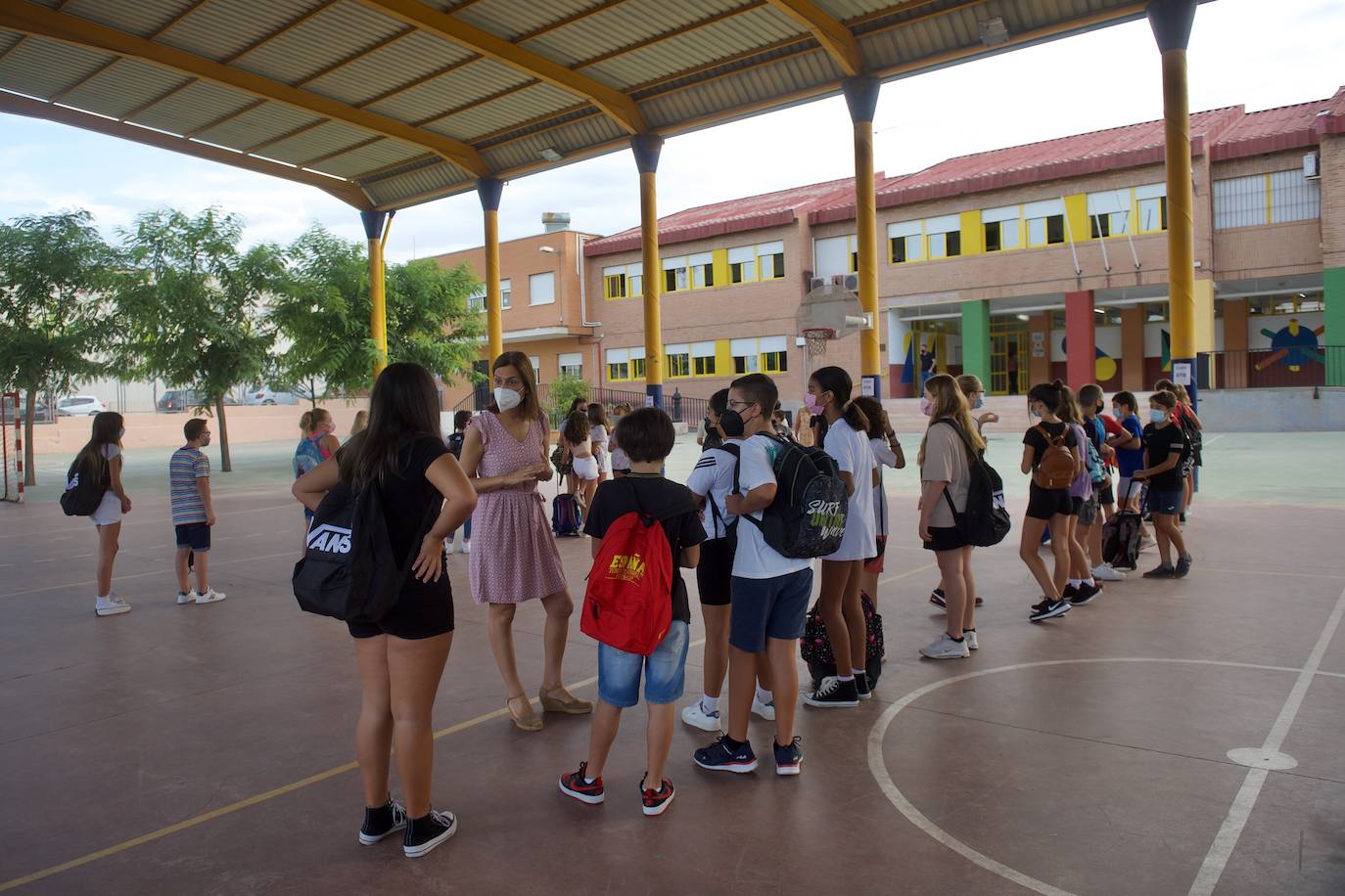 Fotos: Inicio del curso escolar en la Región