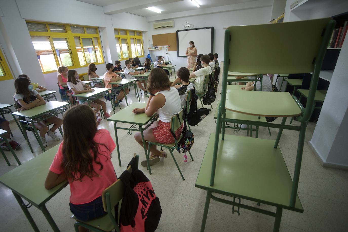 Fotos: Inicio del curso escolar en la Región