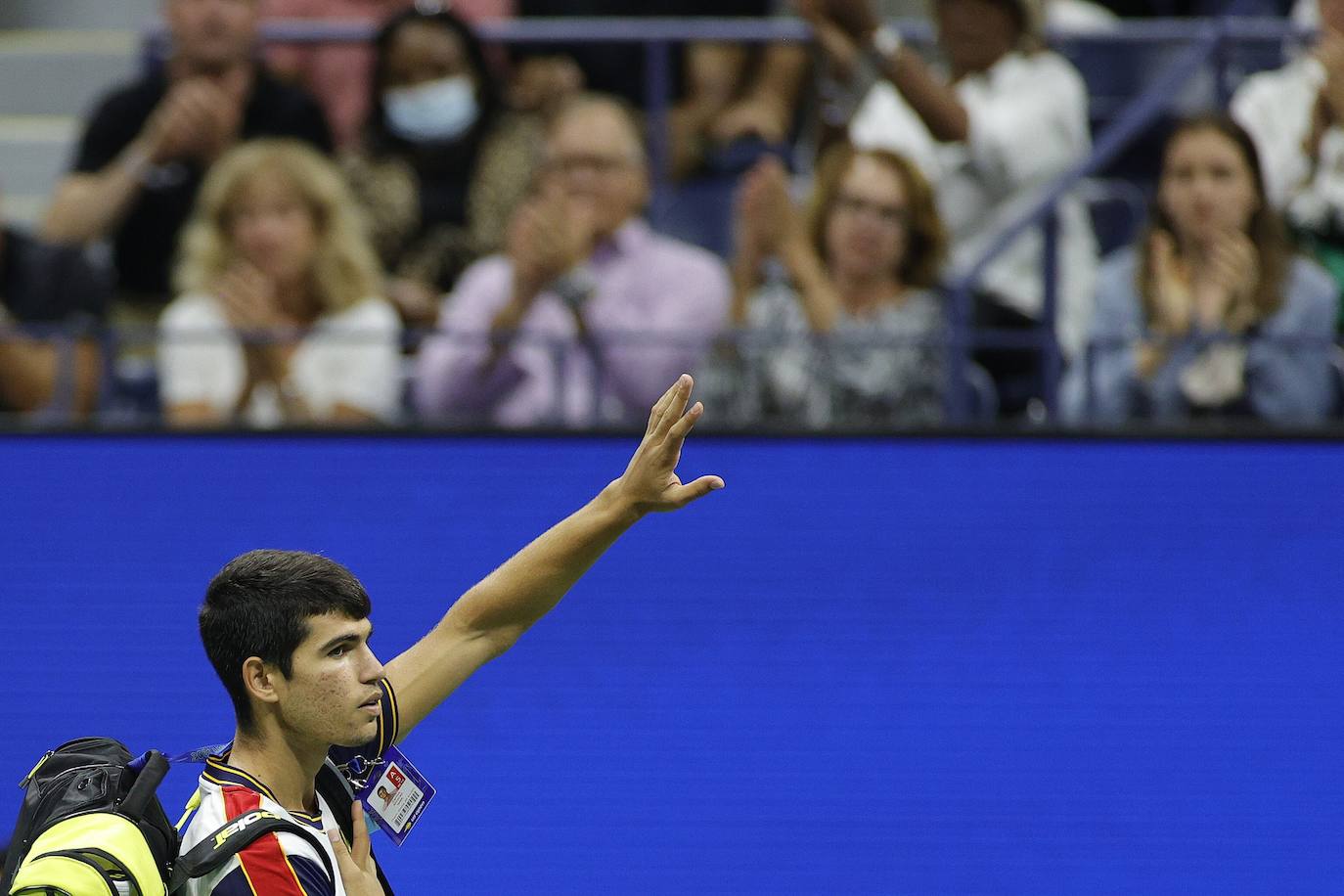 Fotos: Carlos Alcaraz se retira lesionado de su gran US Open