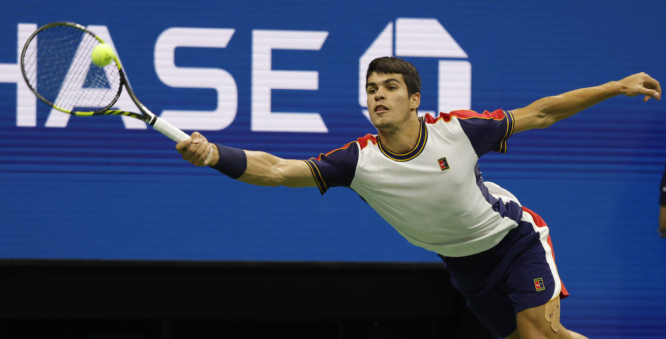 Fotos: Carlos Alcaraz se retira lesionado de su gran US Open