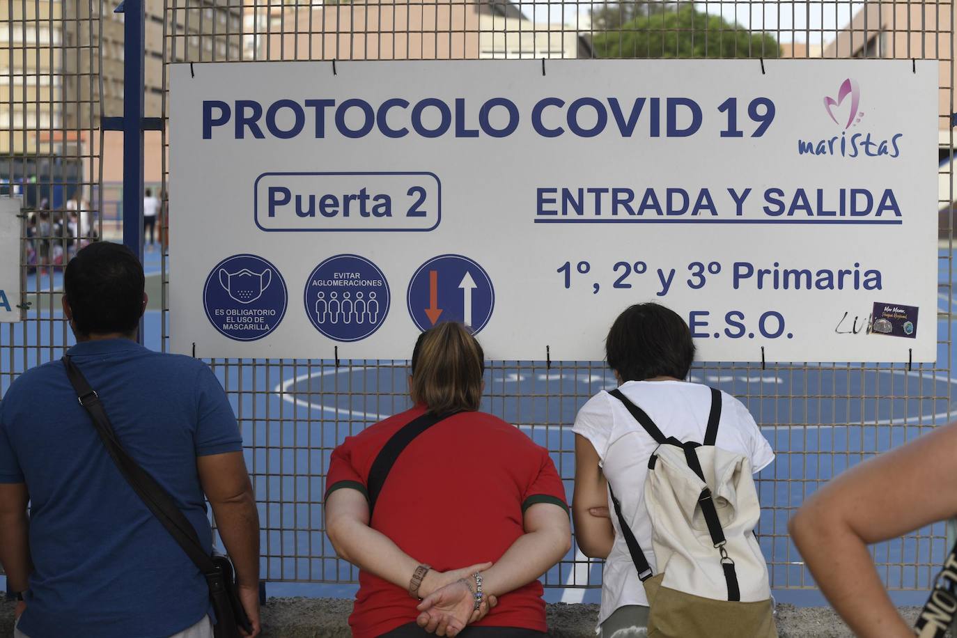 Fotos: Vuelta al cole en Cartagena