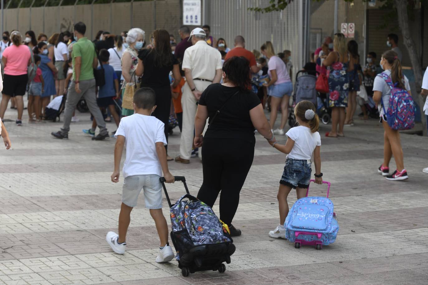 Fotos: Vuelta al cole en Cartagena