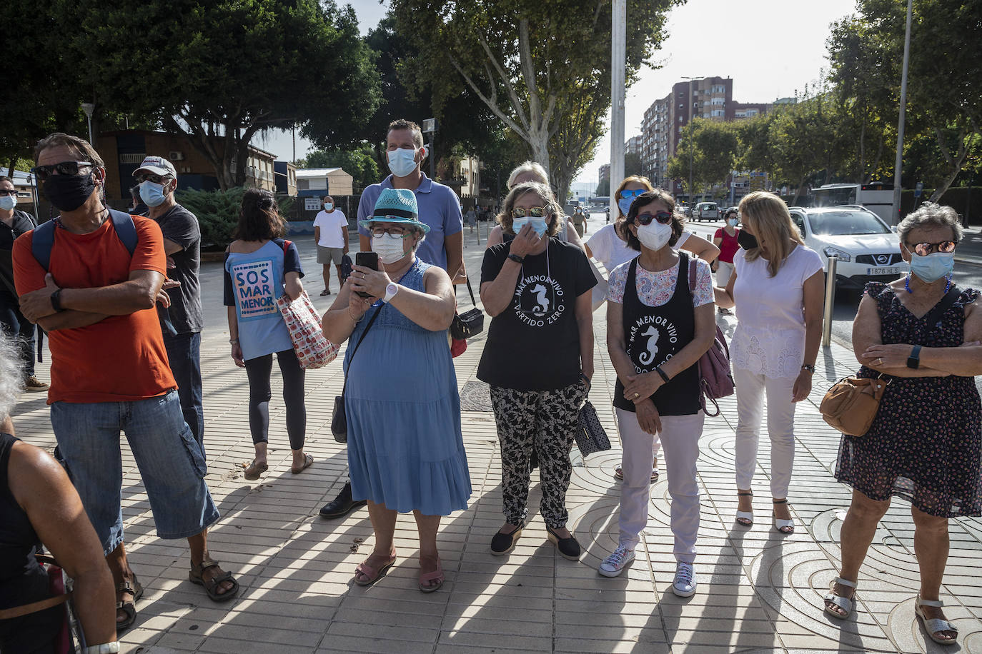 Fotos: La plataforma de la ILP del Mar Menor busca 175.000 firmas más