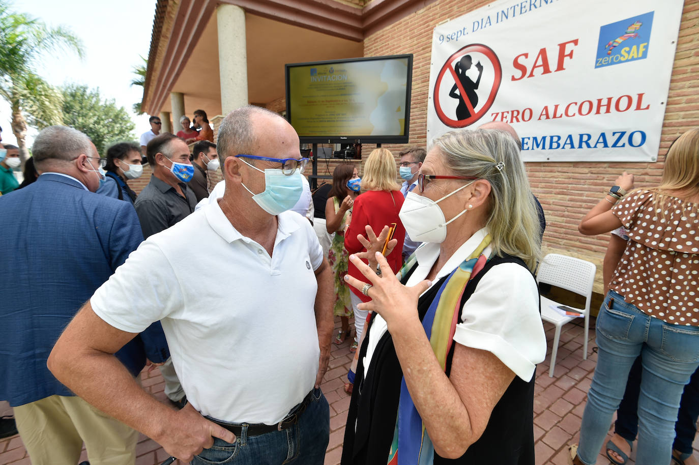 Fotos: Las organizaciones SAF y Albores celebran una jornada para la prevención del síndrome alcohólico fetal