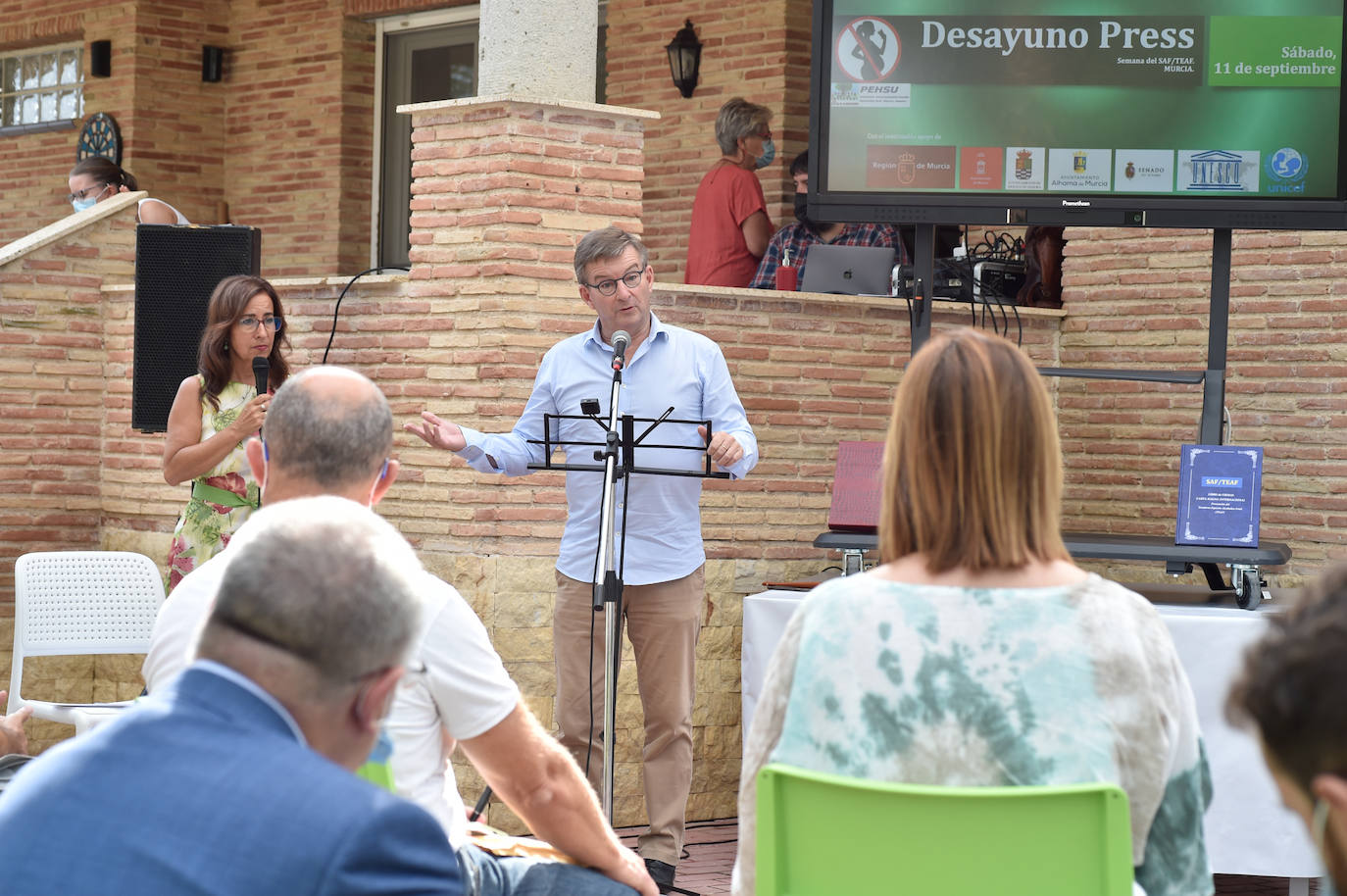 Fotos: Las organizaciones SAF y Albores celebran una jornada para la prevención del síndrome alcohólico fetal