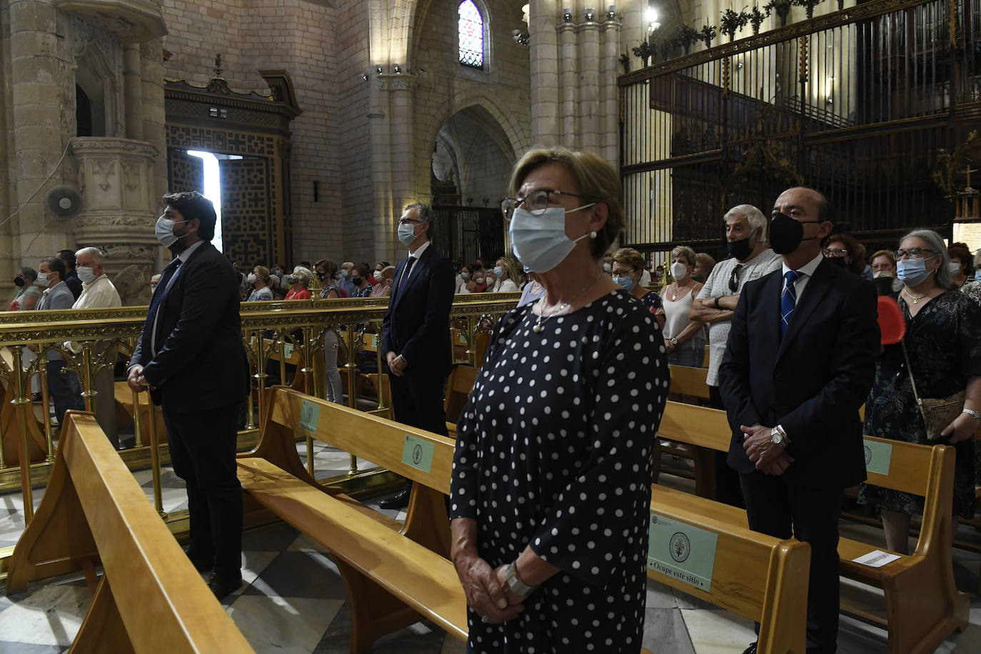 Fotos: Colas de espera para ver a la Virgen de la Fuensanta en el día de la Romería