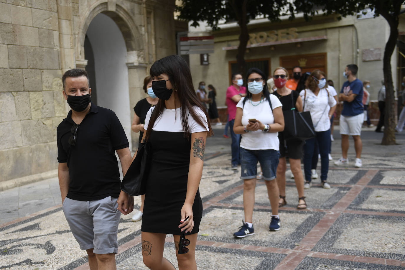 Fotos: Colas de espera para ver a la Virgen de la Fuensanta en el día de la Romería