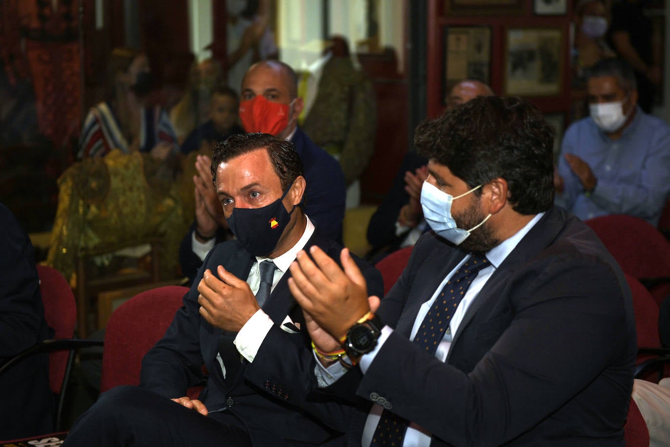 Fotos: Homenaje a Rafaelillo del Real Club Taurino de Murcia