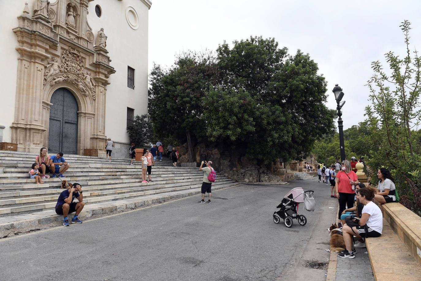 Fotos: Romería a la Fuensanta pese a la pandemia