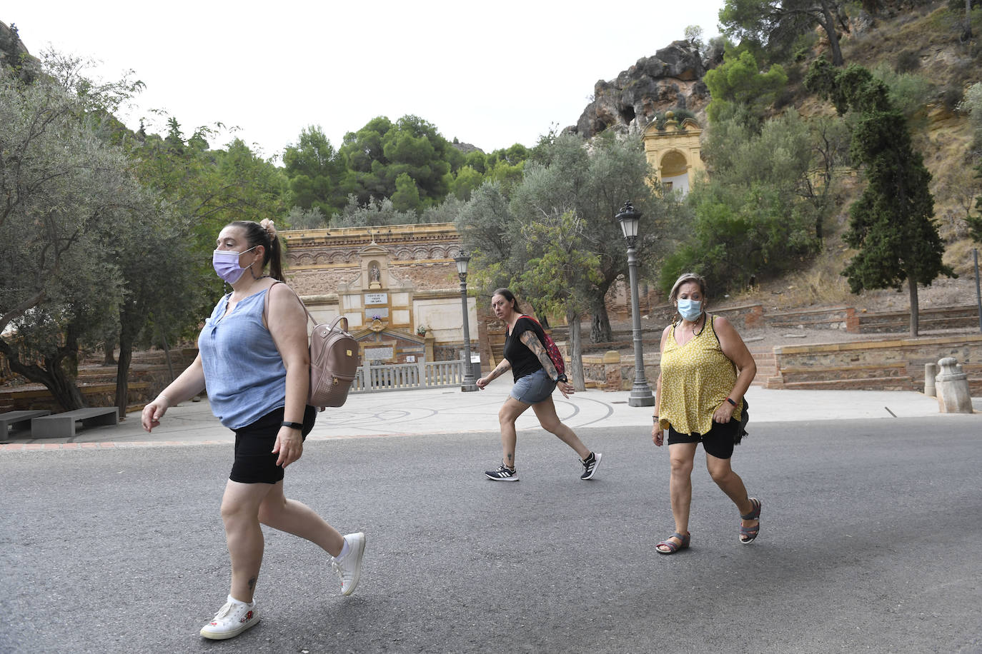 Fotos: Romería a la Fuensanta pese a la pandemia