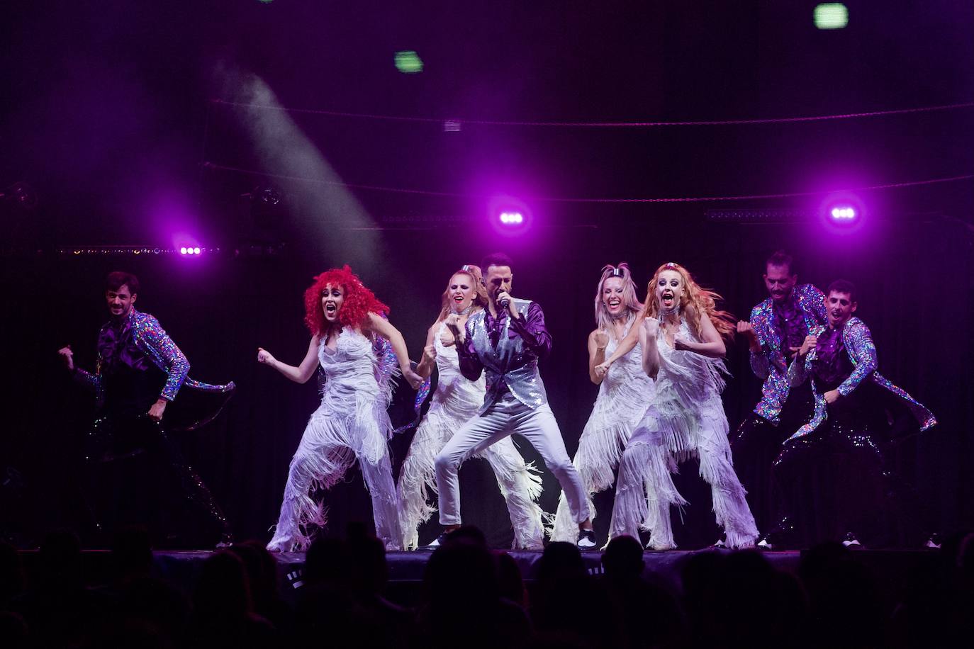 Fotos: El musical The Talent cierra el recinto ferial del Cuartel de Artillería de Murcia