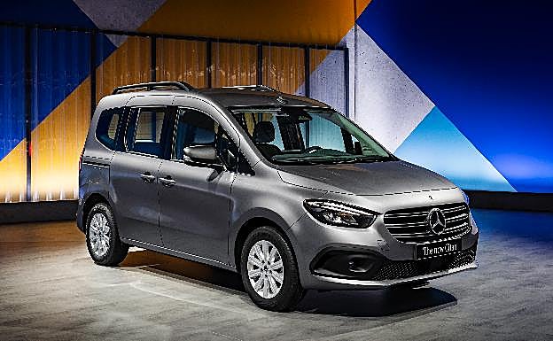 Mercedes-Benz Citan Tourer: cinco plazas y maletero de 775 litros de capacidad