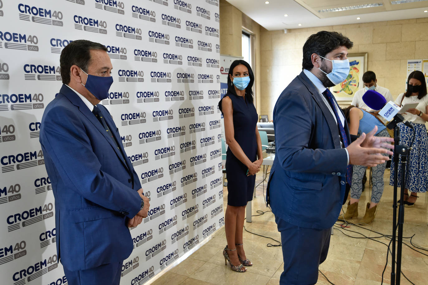 Fotos: Croem pide la eliminación de las restricciones sanitarias a la actividad productiva