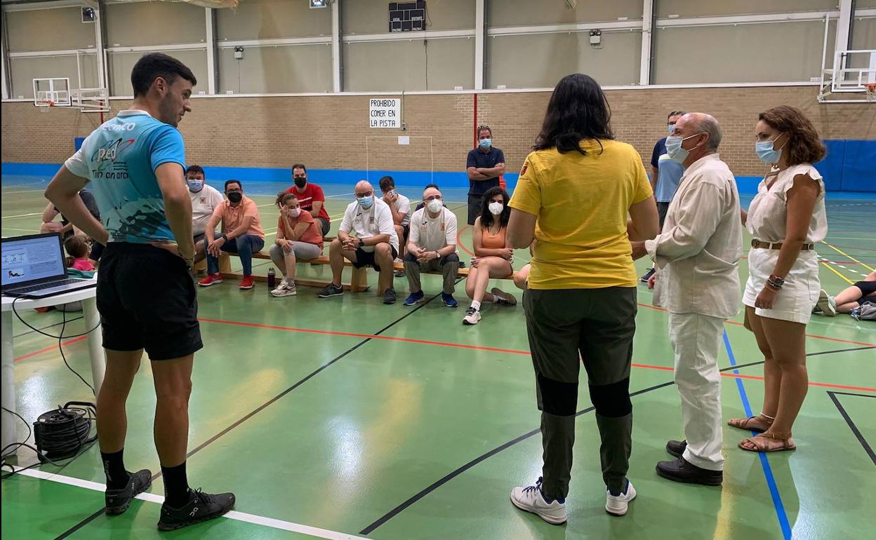 Curso de preparación física de tiro con arco de los Juegos del Guadalentín. 