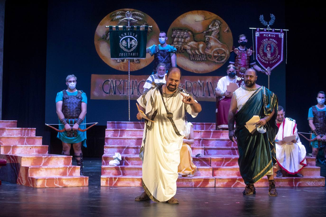 Fotos: Sesión del Senado en Carthagineses y Romanos