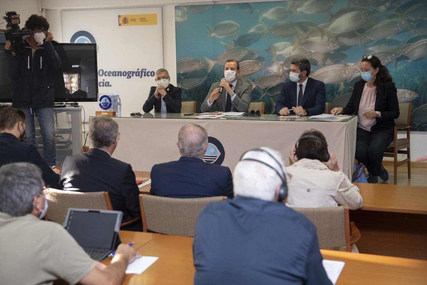 Fotos: El comisario europeo visita el Mar Menor