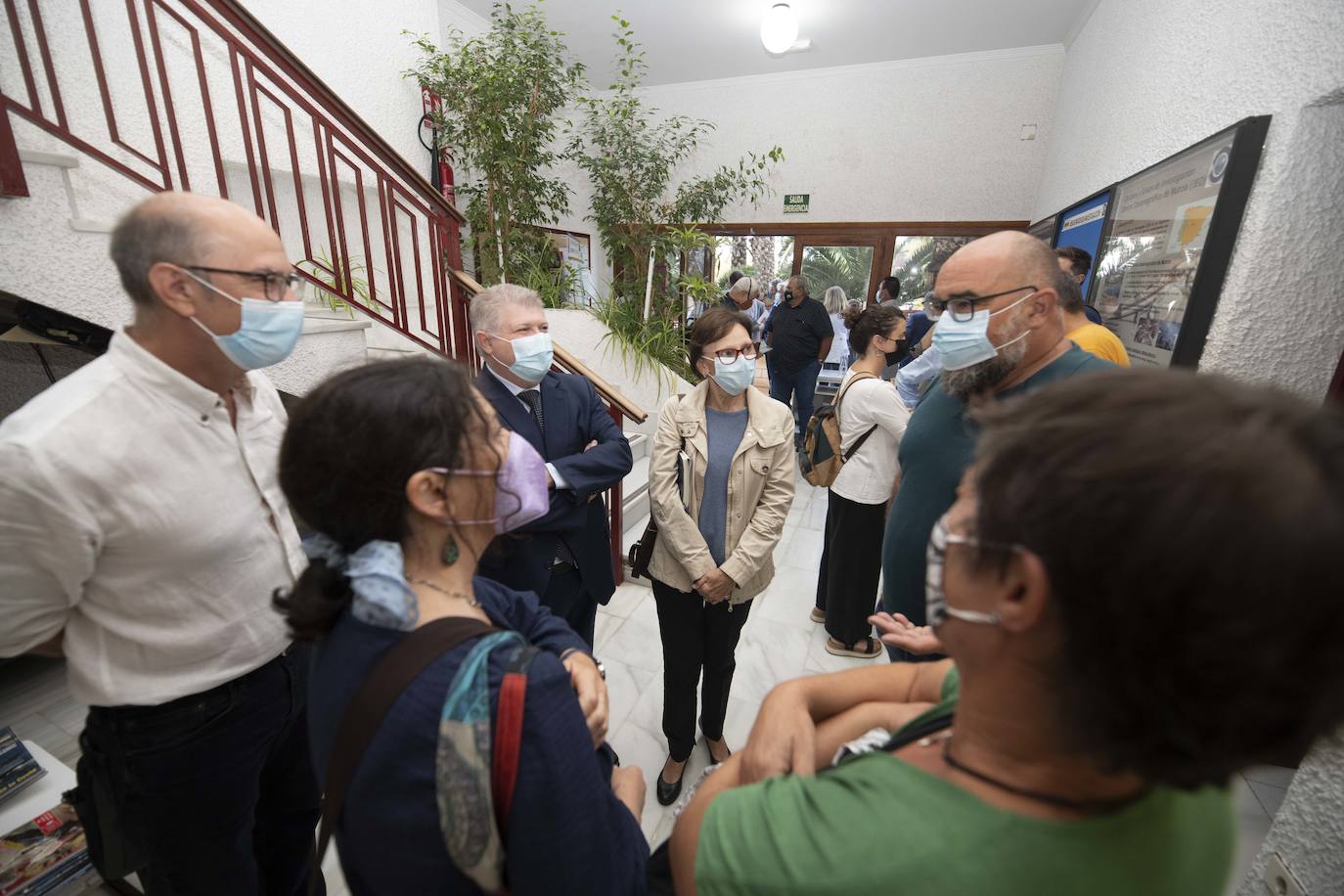 Fotos: El comisario europeo visita el Mar Menor