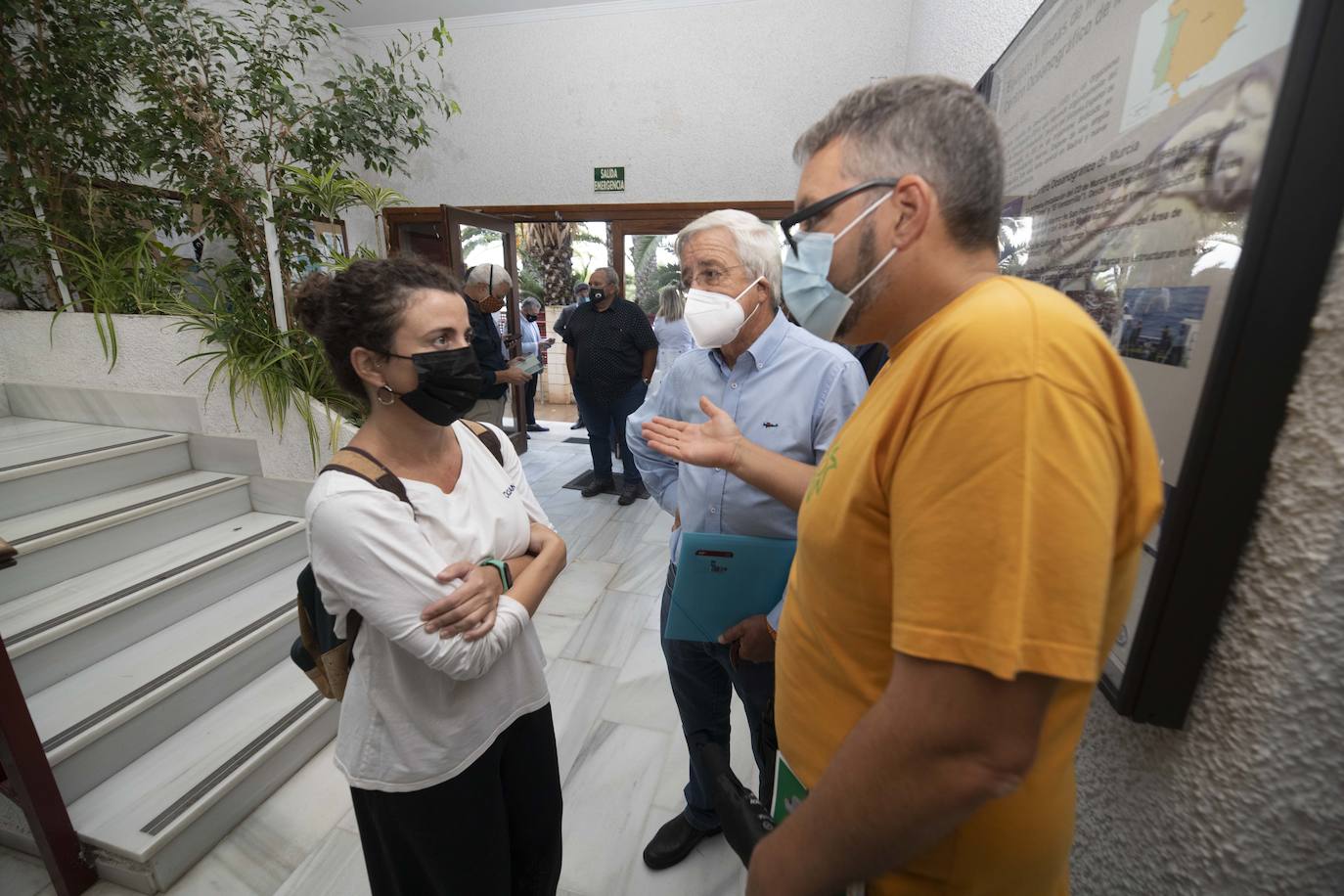 Fotos: El comisario europeo visita el Mar Menor