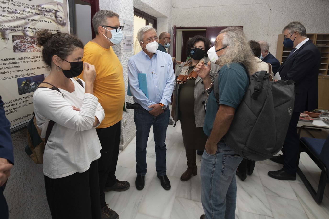 Fotos: El comisario europeo visita el Mar Menor