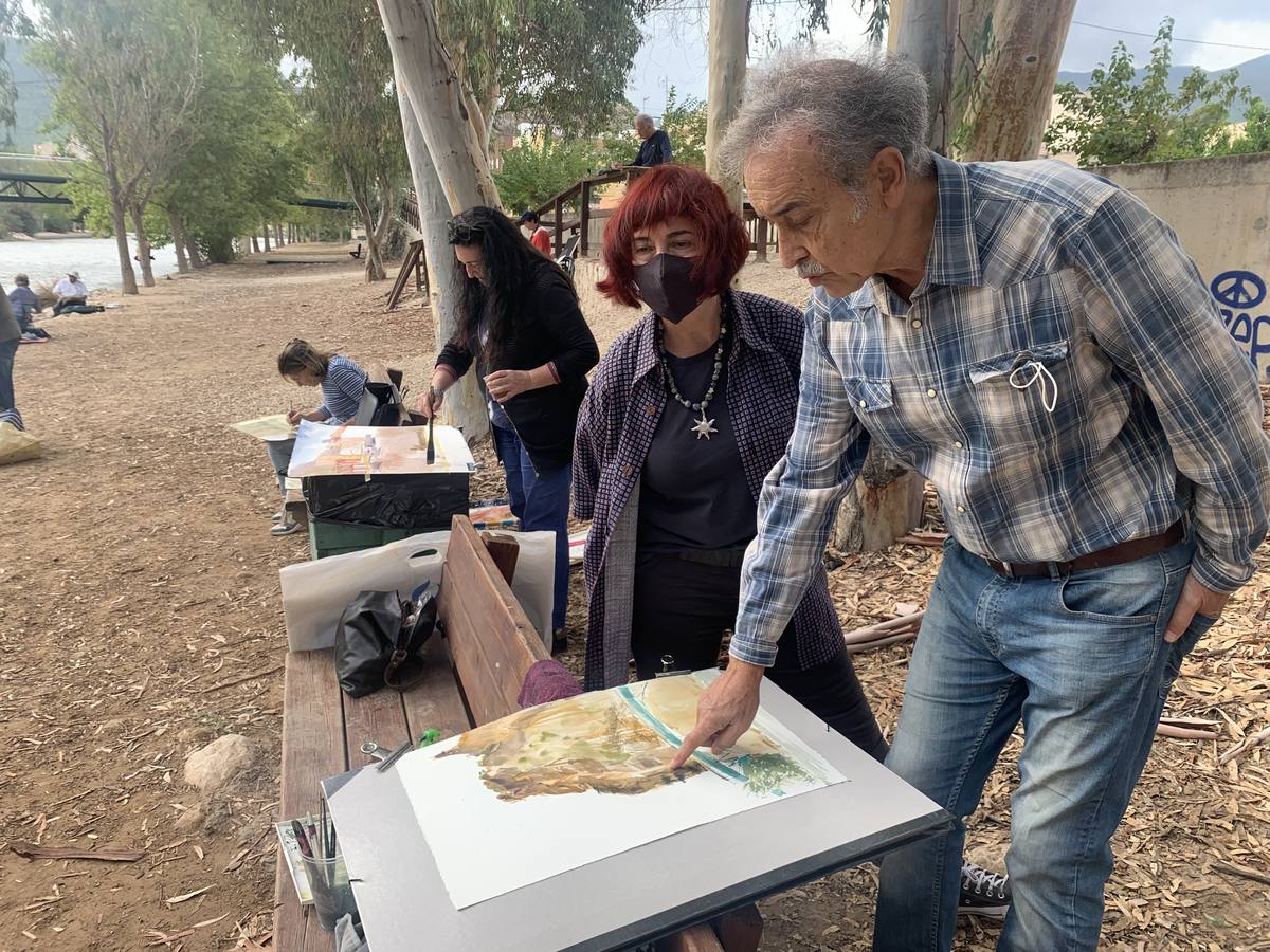 Fotos: Taller de Pintura al Agua de Pedro Cano