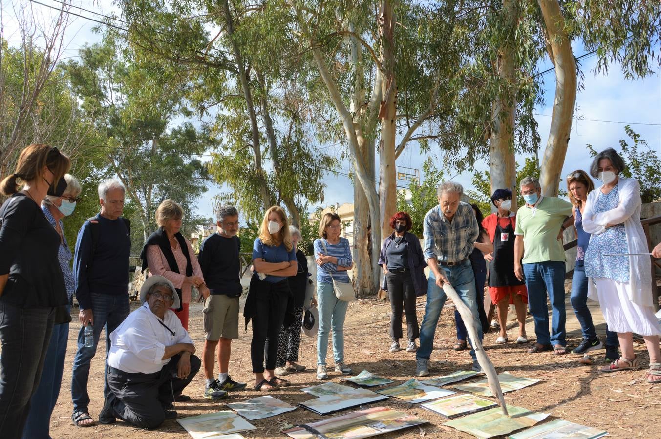 Fotos: Taller de Pintura al Agua de Pedro Cano